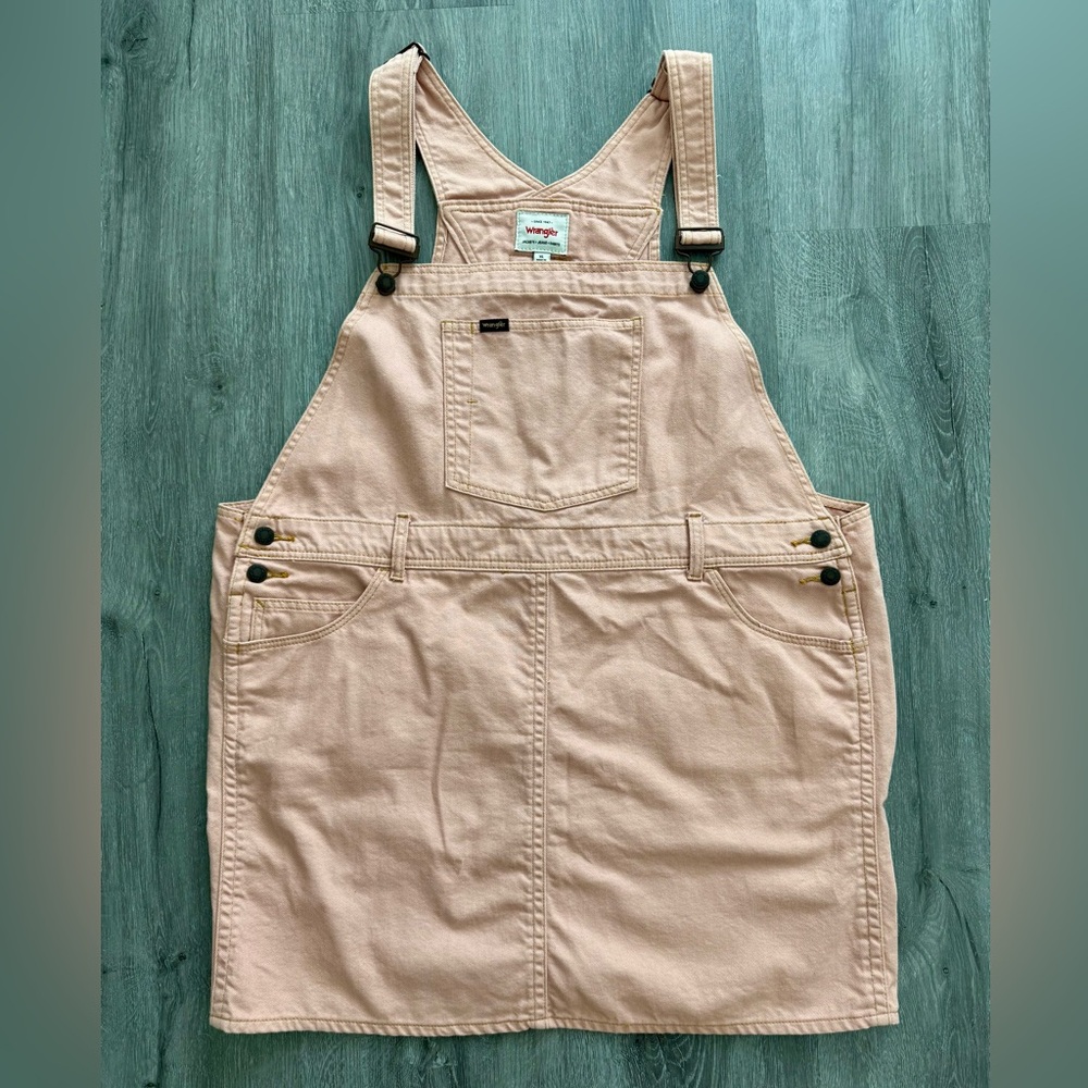 Wrangler Light Pink Denim Skirtall | Size XL